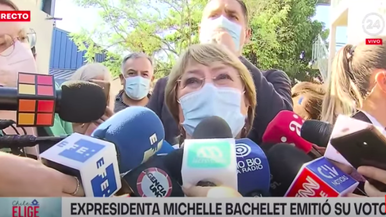 Michelle Bachelet: "La esperanza tiene que ganarle al miedo"